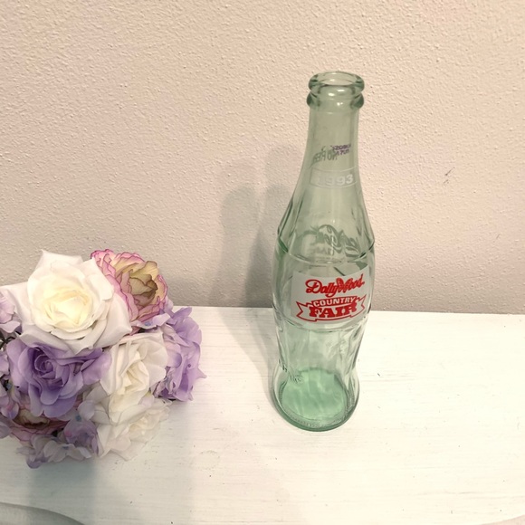 1993 DOLLYWOOD COUNTRY FAIR GLASS Coca Cola - Picture 1 of 5